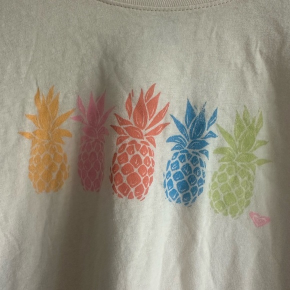 Roxy Pineapple Graphic T-Shirt - Picture 3 of 5